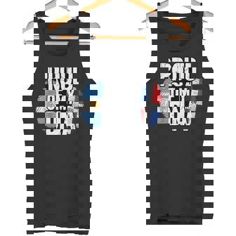 Proud Of My DNA Argentinian Dominican Roots Argentina Tank Top | Mazezy