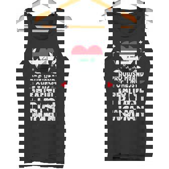 Proud Husband Of Beautiful Iraqi Wife Iraq Flag Tank Top | Mazezy