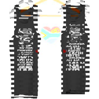Proud Husband Of Beautiful South African Wife South Africa Tank Top Tank Top | Mazezy