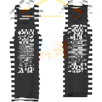 Proud Nana Of A Sailor Tank Top | Mazezy