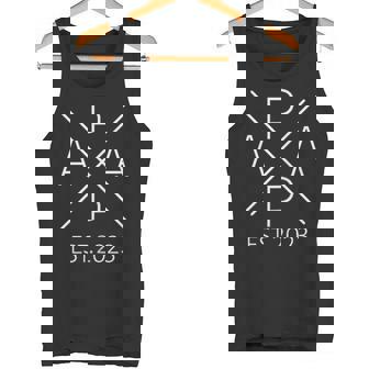 Proud Papa Est 2023 Padre 2023 Ascendido A Papá 2023 Camiseta sin mangas - Regaloses