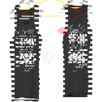 Proud Step-Mom Of A 2026 Senior Baseball Graduation 2026 Mom Tank Top | Mazezy