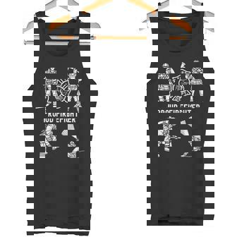 Proud 消防士 消防用品 グラフィック シンボル 消防士 長袖tシャツ タンクトップ - Kawaiitshirt