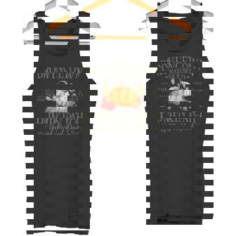 Provincetown Massachusetts Pumpkin Patch Fall Olive Letters Tank Top Tank Top | Mazezy