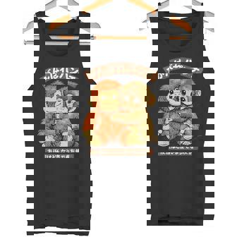 Punch Japanese Monkey Friendship Orangutan Punchkin Punch タンクトップ - Kawaiitshirt