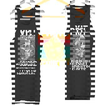 Pyrite Because Gold Is For Quitters Fun Earth Science Lover Tank Top | Mazezy