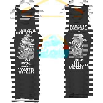 Quartz Level Expert Rock Whisperer Cute Earth Science Lover Tank Top | Mazezy