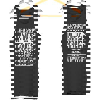 I Never Question My Wife's Choices Marriage Husband Tank Top | Mazezy