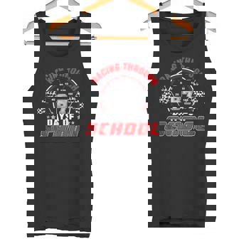 Racing Through 67 Days Of School 67 Meme Teacher Kids Tank Top Tank Top | Mazezy