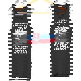I Was Raised By a Slovak Slovakia Flag For Son Daughter Tank Top | Mazezy