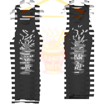 Ramen & Riffs Punk Rock Music Tank Top Tank Top | Mazezy