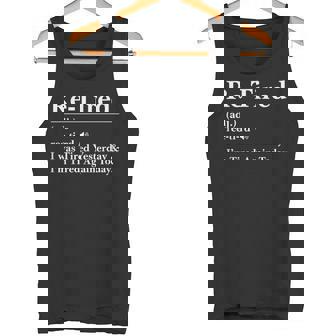 Re-Tired I Was Tired Yesterday & I’m Tired Again Today Tank Top | Mazezy