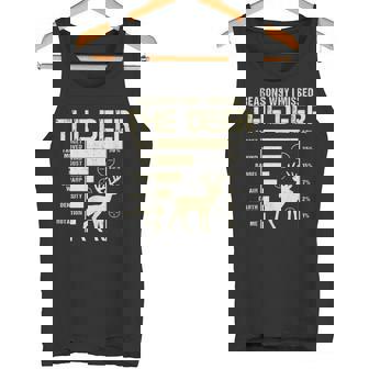 Reasons Why I Missed The Deer Hunting Deer Humor Tank Top | Mazezy