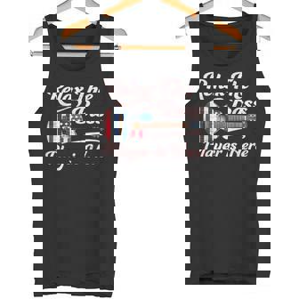 Relax The Bass Player Is Here Bass Guitar Musician Guitarist Tank Top | Mazezy