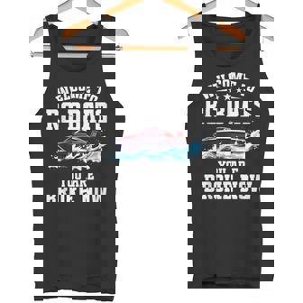 Remote Control Boat Enthusiast Cruise Welcome RC Boat Tank Top | Mazezy