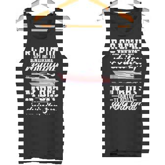 Remote Control Boat Model Enthusiast Driving RC Boat Captain Tank Top | Mazezy