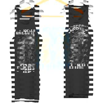 Be Respectful To Daddy Alpha Wolves Wolf Meme Humor Tank Top | Mazezy