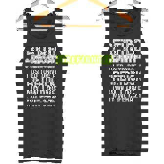 Retiring Firefighter Dad Firetruck Driver Driving Wife Crazy Tank Top | Mazezy