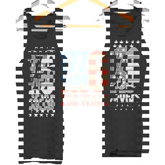 Retro American Flag Patriotic 250 Anniversary United States Tank Top Tank Top | Mazezy