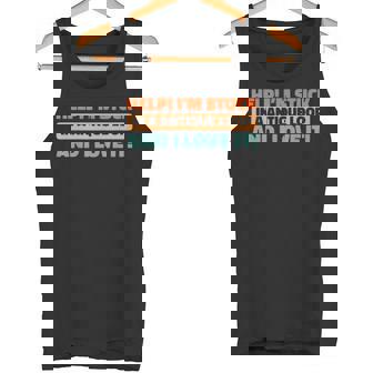 Retro Antiques Collector Vintage Antiquing Tank Top | Mazezy