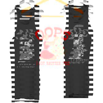 Retro Christmas Oops I Got Another Tree Tank Top | Mazezy