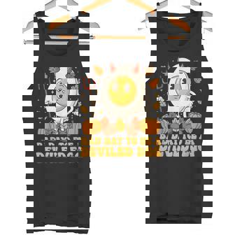 Retro Dinner You Know Why I'm Here Deviled Egg Daddy Tank Top | Mazezy