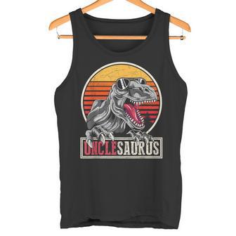 Retro Dinosaurio Tío Dino Unclesaurus T Rex Camiseta sin mangas - Regaloses