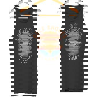 Retro Gulf Shores Alabama Drawing Tank Top | Mazezy