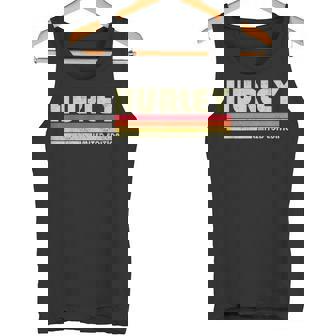 Retro Hurley Home State Cool 70s 80s Style Sunset Tank Top | Mazezy