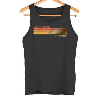 Retro Le Mans Francia Camiseta sin mangas - Regaloses