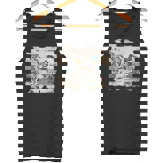 Retro Mallard Duck Waterfowl Hunting Cozy Season Xmas Tank Top | Mazezy