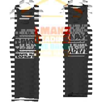 Retro Music Ensemble Instrumental Vintage Band Director Tank Top | Mazezy