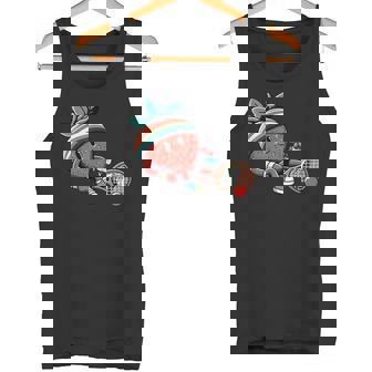 Retro Strawberry Tennis Athlete Cute Summer Vibes Tank Top | Mazezy