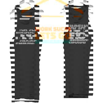 Retro Surfing Beach Watersport Vintage Skimboarding Tank Top | Mazezy