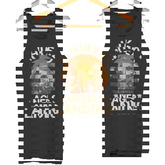 Retro Utah I Hiked Angels Landing Tank Top | Mazezy