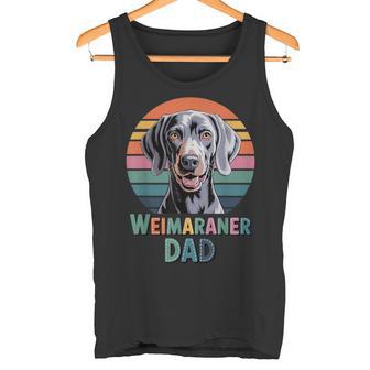 Retro Weimaraner Dad Weimaraners Camiseta sin mangas - Regaloses