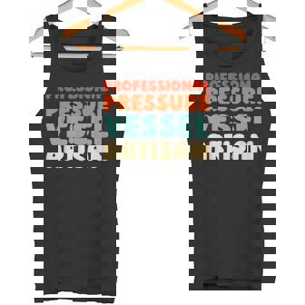 Retro Welding Pressure Fabrication Vintage Boilermaker Tank Top | Mazezy