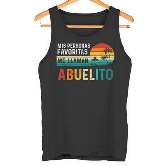 Retrointage Día Del Padre Mis Personas Favoritas Abuelito Camiseta sin mangas - Regaloses