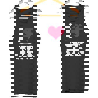 Retrointage I Heart Jfk John F Kennedy タンクトップ - Kawaiitshirt