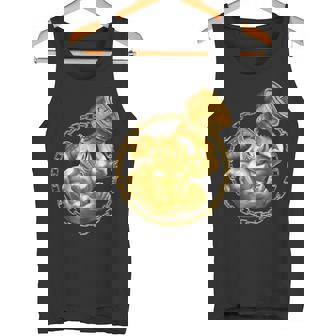 Rhino Beast ワークアウト ゴールド フィットネス ジム 動物 筋肉 ダンベル タンクトップ - Kawaiitshirt