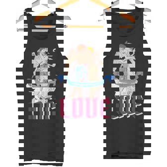 Romantic Angelic Vintage Couple Love Moment Clarity Tank Top | Mazezy