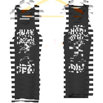 Run Fast Grab Flags Repeat Football Tank Top | Mazezy