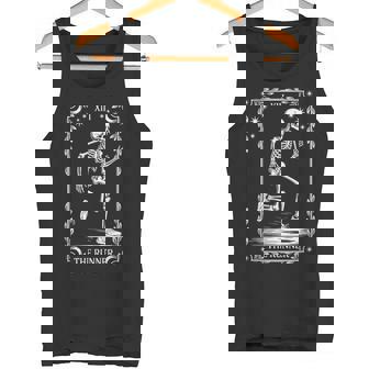 The Runner Tarot Card Marathon Running Tank Top | Mazezy