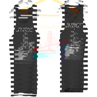 San Francisco Californie Golden Gate Bridgeacances Débardeur e - Cadeauxyz