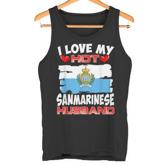 San Marino I Love My Hot Sanmarinese Husband Tank Top | Mazezy