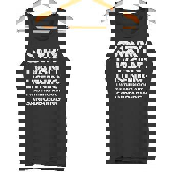 Sandboarding Sorry I Wasn't Listening Sandboarding Tank Top | Mazezy