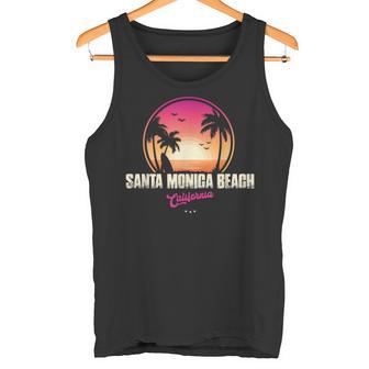 Santa Mónica Beachouvenir Recordatorio De California Camiseta sin mangas - Regaloses