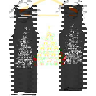 Santa Reindeer Elf Scuba Diving Equipment Xmas Tree Gnomes Tank Top | Mazezy