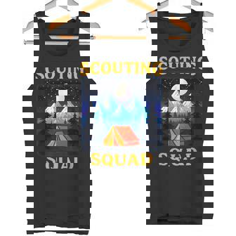 Scouting Squad Vintage Camping Hiking Outdoor Tank Top | Mazezy