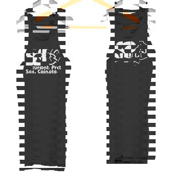 Scpファンデーション-Scp-セキュア・コンテインプロテクト タンクトップ - Kawaiitshirt